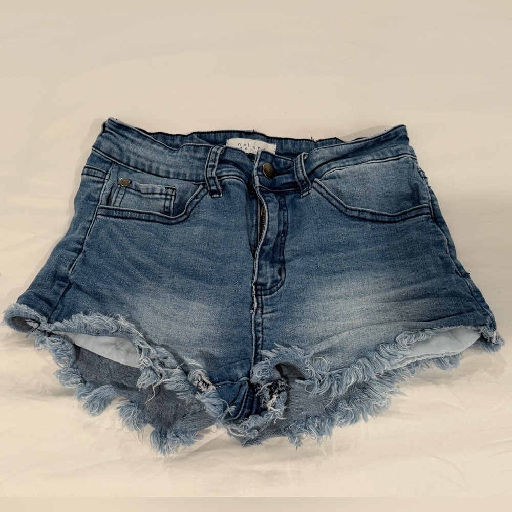 Nature Denim Shorts (light blue) - M
